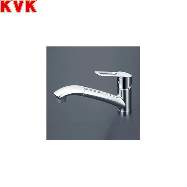 KM5031ZTEC KVK流し台用シングルレバー式シャワー付混合水栓 寒冷地仕様 送料無料()|みずらいふ