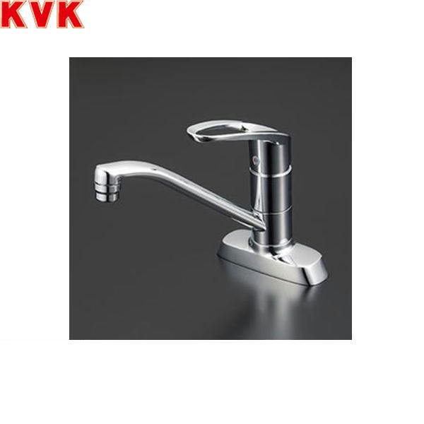 KM5081ZTV8R2 KVK流し台用シングルレバー混合水栓 寒冷地仕様 取付穴ピッチ102mm 送料無料()