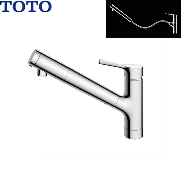 TOTO TKS05308J キッチン水栓　シャワー、浄水器付 TOTO TOTO浄水器付ミクロシャワー水栓TKS05308J(KSTKS05308J
