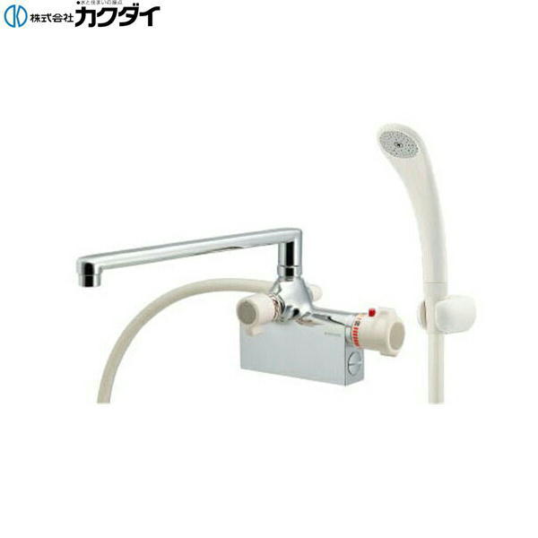 楽天市場】175-013 カクダイ KAKUDAI サーモスタットシャワー混合栓