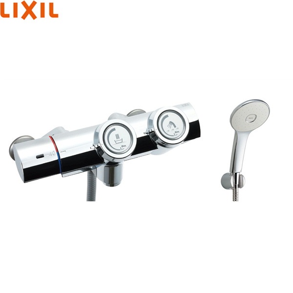 BF-HW156TNSL リクシル LIXIL/INAX シャワーバス水栓 サーモスタット エコアクアスプレーシャワー(めっき仕様) 寒冷地仕様 送料無料()