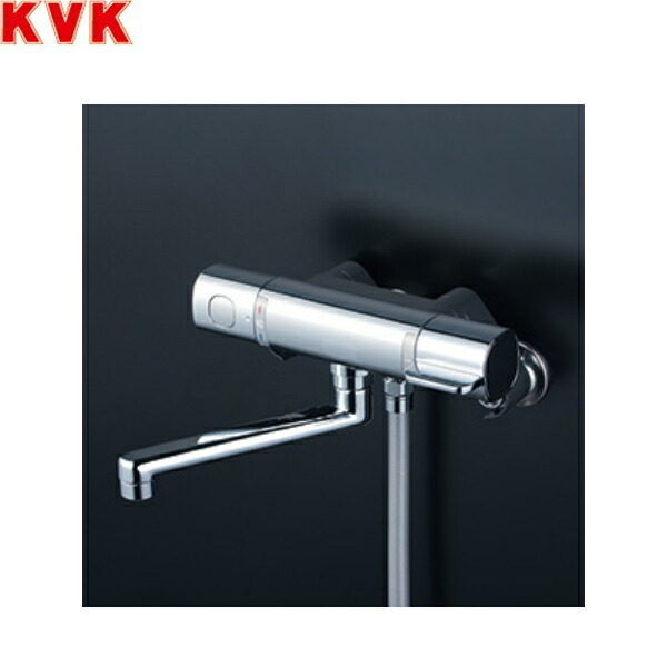 FTB100KW3FT KVKサーモスタット式シャワー 170mmパイプ付 eシャワー3wayワンストップ付 寒冷地仕様 送料無料()