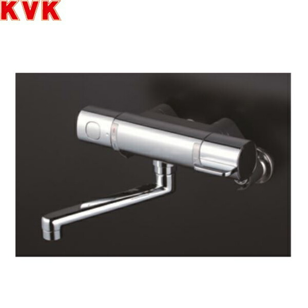 MTB100KT KVKサーモスタット式混合栓 シャワーなし 170mmパイプ付 一般地仕様 送料無料()