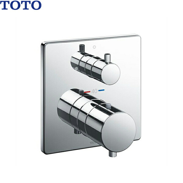 TBV02403J TOTO ホテル用埋め込み形シャワー 壁付サーモスタット混合水栓 埋込式 サーモ 止水付き 送料無料()