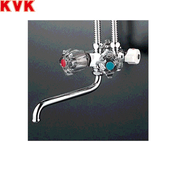 KM50NC KVKソーラー2ハンドル混合栓 一般地仕様 送料無料()