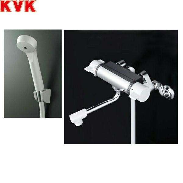 KF800WU KVK取替用サーモスタットシャワー 冷ややかさ地遣りかた 貨物輸送無料()