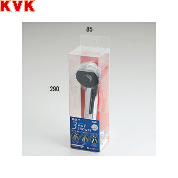PZS307TM KVK eシャワー・3wayシャワー頂点 貨物輸送無料() 浴室用設備-花・ガーデン・DIY-その他
