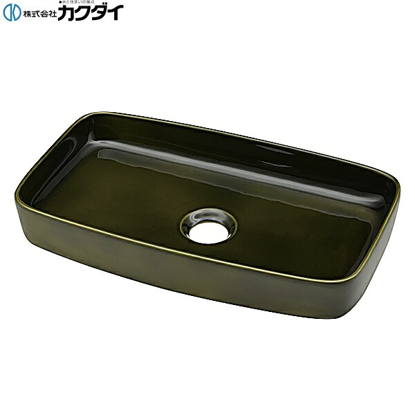 493-231-GR カクダイ KAKUDAI 置型手洗器 送料無料()|みずらいふ