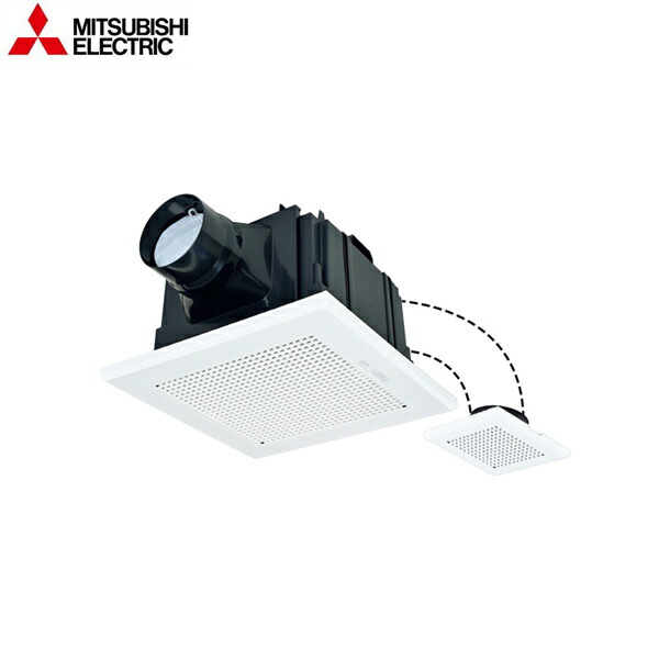 楽天市場】三菱電機 VD-15ZFVC7 ダクト用換気扇 天井埋込形 サニタリー