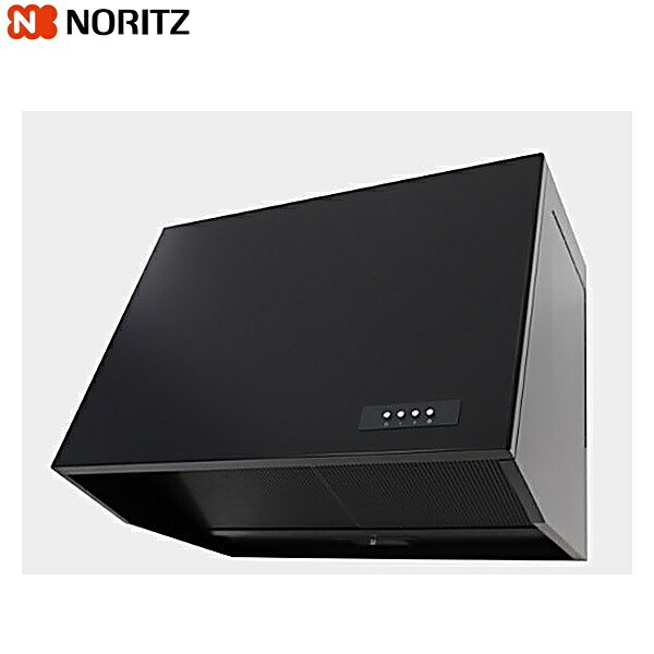 NFG9B08PBA ノーリツ レンジフード ブーツ型 プロペラファン 90cmタイプ ブラック 送料無料()｜みずらいふ 40,178円