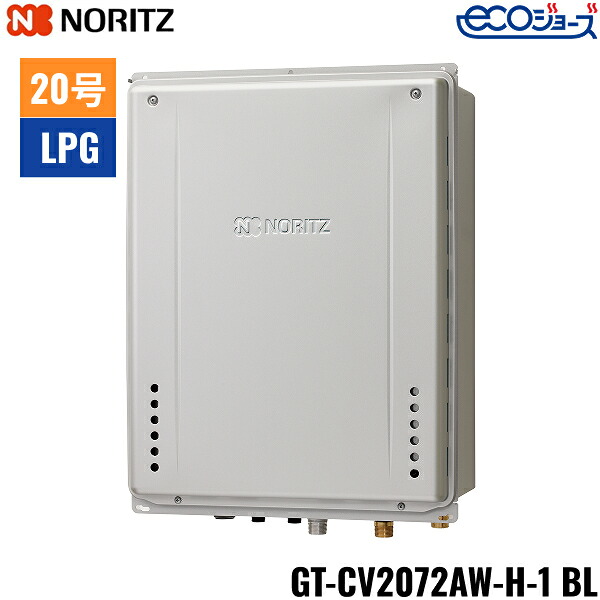 GT-CV2072AW-H-1 BL/LPG ノーリツ NORITZ 屁っ放りふろ給湯器 なおなお書き扉内上方排気ガス取りひろげる据え付ける形 フルオート エコジョーズ 20号 プロパンガス用 20A 貨物輸送無料()
