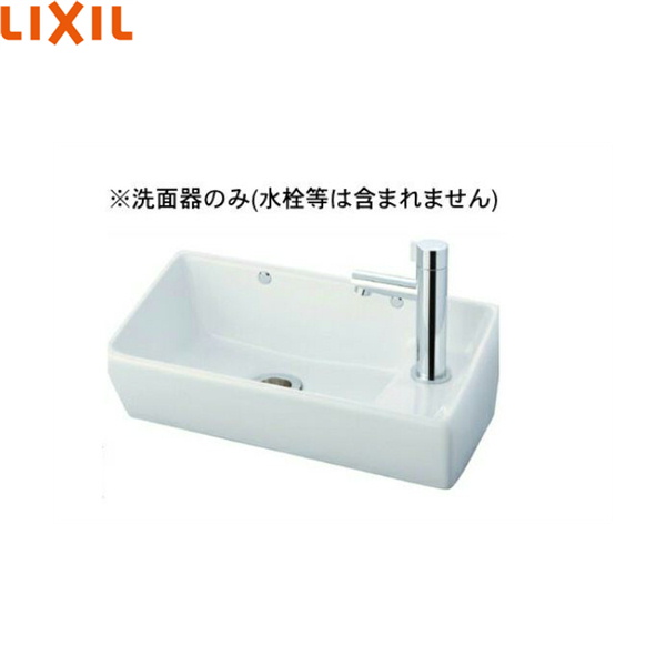 YL-A74TWB_BW1] リクシル LIXIL 床給水 床排水アクアセラミック ピュアホワイト 一般地用 壁付 壁用 手洗器 手洗い器 温水  自動水栓 整流式 通販