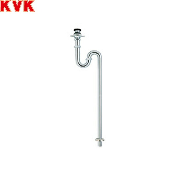 VR105SAL-XS KVK床排水Sトラップ φ41用 固定プレート付 オーバーフロー無 送料無料()｜みずらいふ