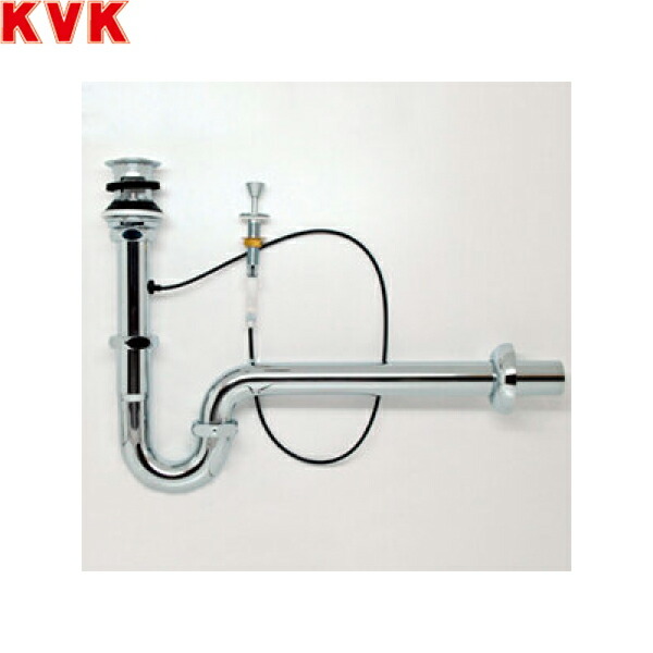 VR6PAL-W KVK壁排水Pトラップ φ41用 オーバーフロー付 送料無料()