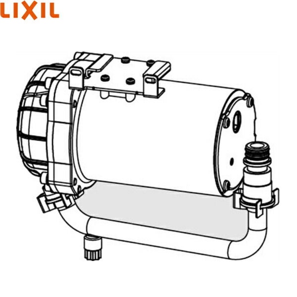 CWA-261 リクシル LIXIL/INAX シャワートイレ用部品 流動圧対応ブースター 後付用 送料無料()|みずらいふ