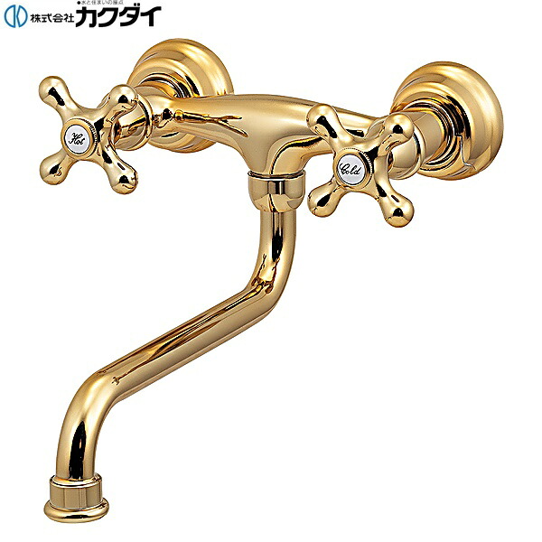 128-114-AG カクダイ KAKUDAI 2ハンドル混合栓 送料無料()｜みずらいふ 24,766円
