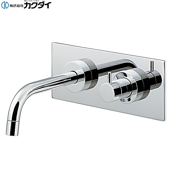 729-001A-CH カクダイ KAKUDAI 壁ユニット水栓 送料無料()|みずらいふ