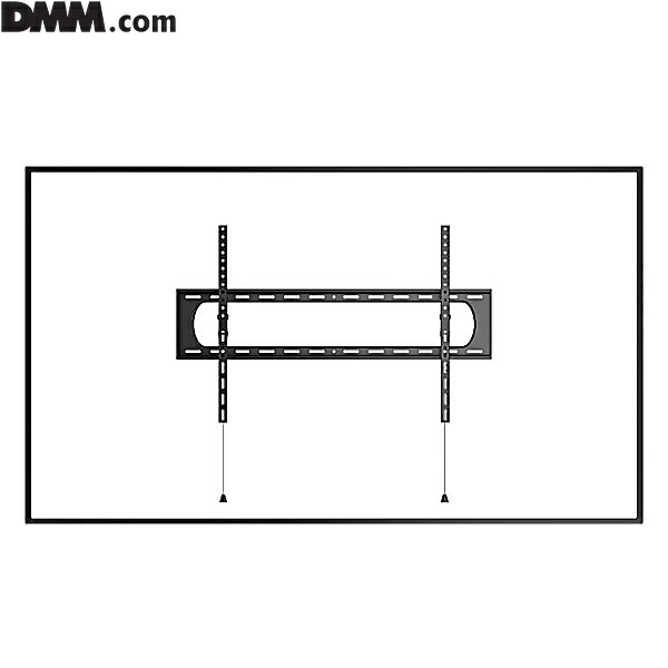 【法人押さえる(沖縄・北海道・離島買いもとめる不可)】DKS-LWM2 DMM.make DMM 100in相応うDISPLAY/TV飾りつけ金具 貨物輸送無料()