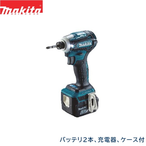 TD162DRGX マキタ MAKITA 充電式インパクトドライバ リチウムイオンバッテリ 14.4V 青 送料無料() 41,867円