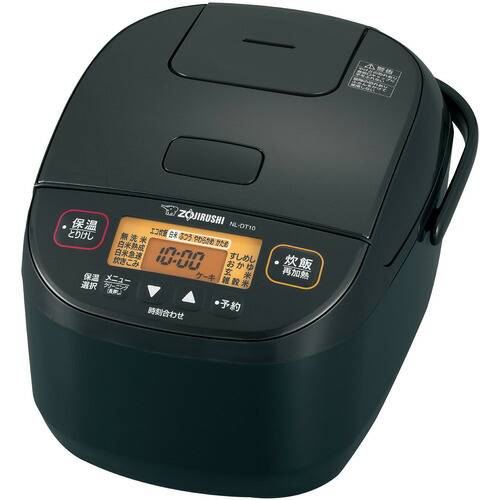 象印マホービン NL-DT10-BA パソコン炊飯ジャー 5.5合炊き 黒いこと