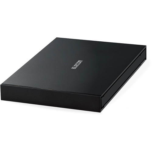 エレコム ESD-EJ0500GBKR 外付けSSD ポータブル USB3.2(Gen1)対応 500GB ブラック データ復旧サービスLite付｜キムラヤ店