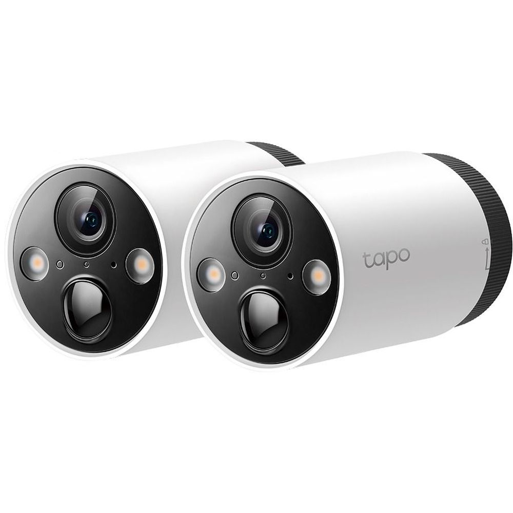 ティーピーリンクジャパン　フルワイヤレスセキュリティカメラシステム バッテリー内蔵 IP65防水　TAPO C420S2