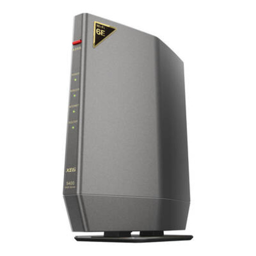 BUFFALO WSR-5400XE6 無線電話ルータ AirStation Wi-Fi 6E相応うルータ アドバンスド真似形 チタニウム薄墨色 WSR5400XE6