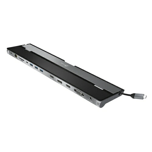 j5create JCD543 Type-C Triple Display ドッキングステーション シルバー/ブラック|キムラヤ店