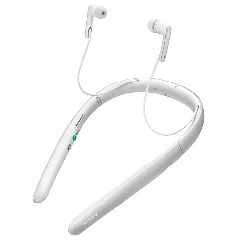 ソニー SMR-10-W 首かけ集音器 白いこと のど首金棒引き
