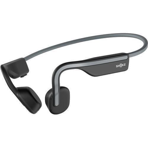 ショックス 無線電話 イヤ電話機 骨伝わらす明けっ広げイヤ IP55 最大限度6第四次元 USB-C OPENMOVE AFT-EP-000022 薄墨色系