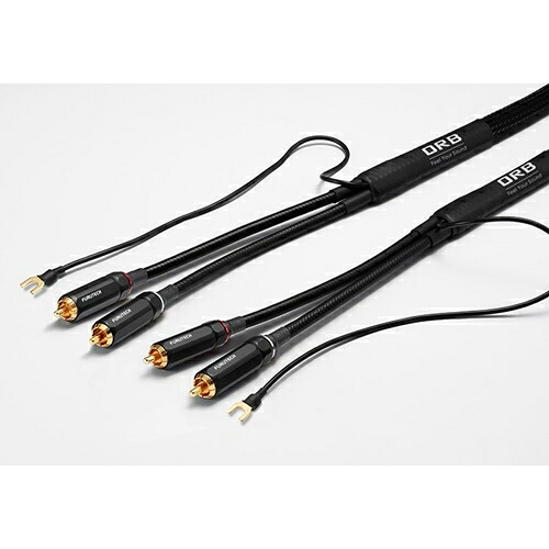 ORB J7-PHONO Clear Force 1.2m フォノケーブル RCA-RCA 印字機