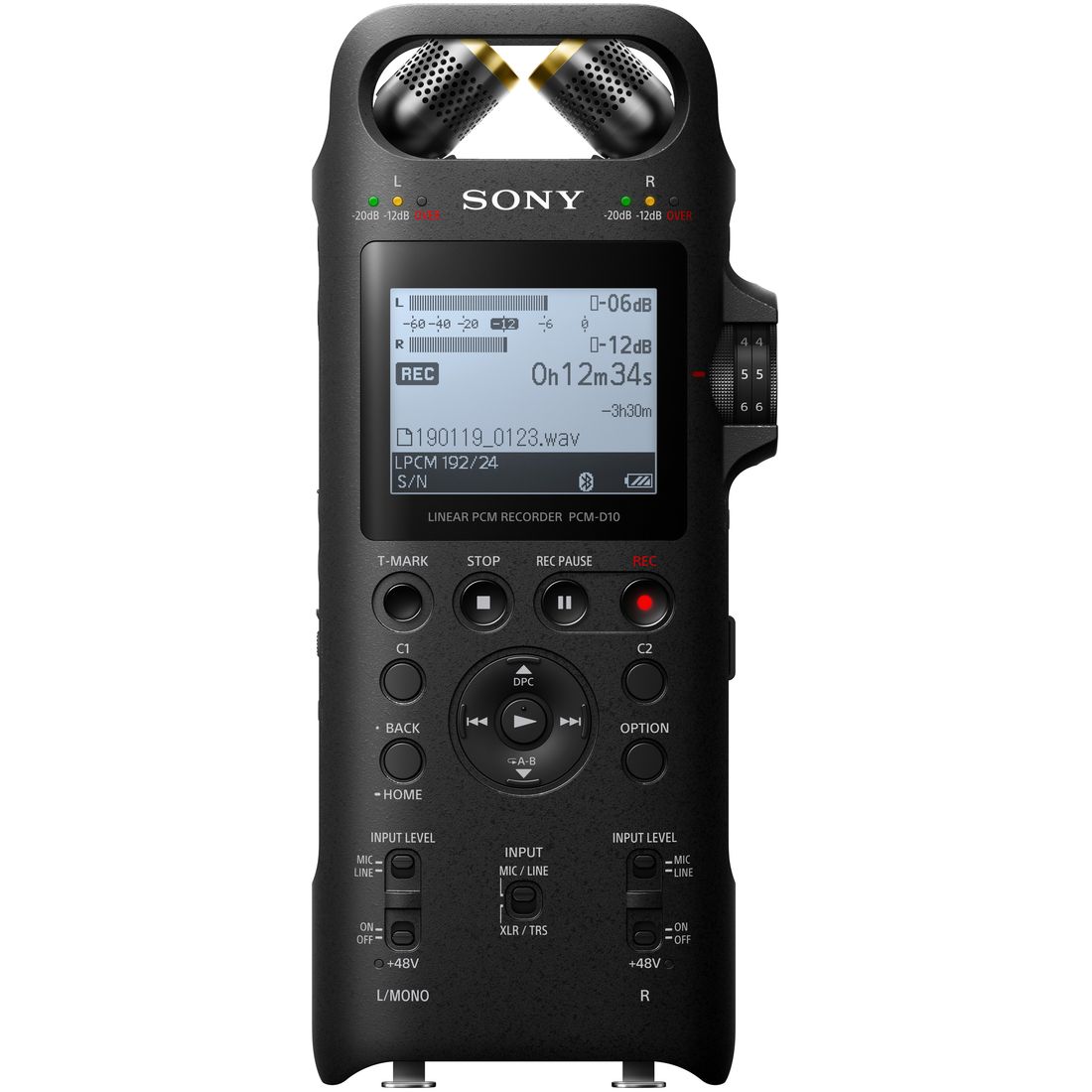 ソニー PCM-D10C 集積回路リコーダー   黒いこと