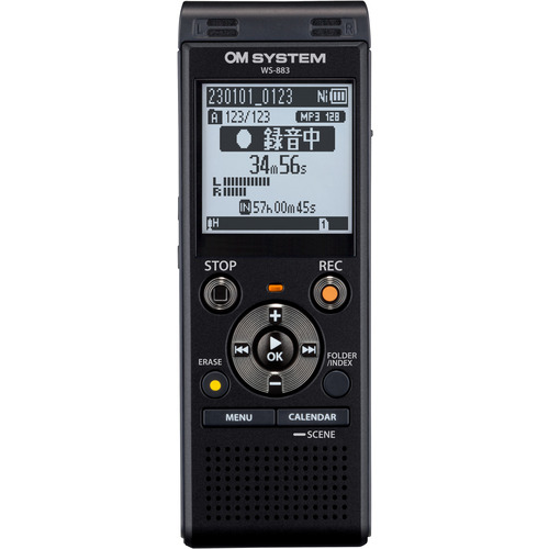 OMデジタルソリューションズ WS-883 BLK ICレコーダー ブラック WS883 BLK