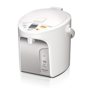 パナソニック NC-HU224-W 電動給湯式電気ポット (2.2L) ホワイト NCHU224