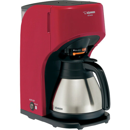 象印マホービン EC-KV50-RA コーヒーメーカー 675ml レッド｜キムラヤ店