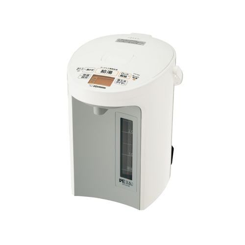 象印マホービン CV-GV30-WA 電気ポット ホワイト CVGV30WA