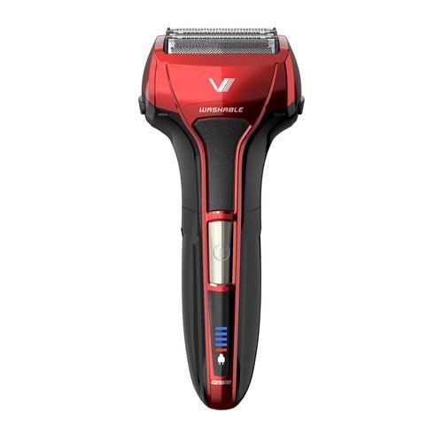 IZUMI IZF-V553W-R メンズ電気カミソリ ソリッドモデル 5枚刃 赤いこと IZFV553WR