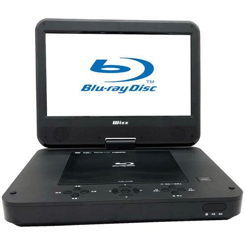ダイニチ陰電子 WPBS1006 10.1in ポータブルブルーレイディスク／ヴィデオディスク電気蓄音機 Wizz 黒いこと