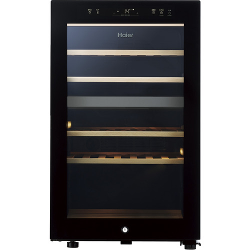Haier JQ-F108A-K ワインセラー 108L(最大42本収納可) ブラック