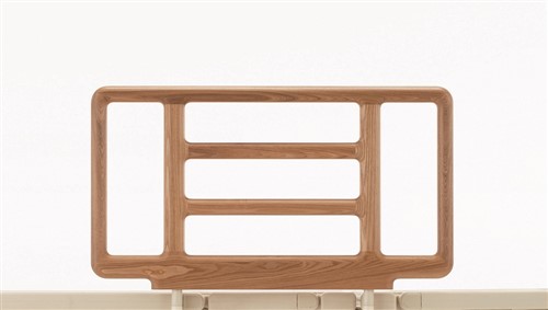 電動寝台用手摺り SR300白木（1本）自然的 自然的 76幅（1本）