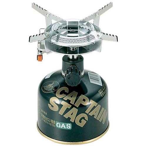 CAPTAIN STAG M-7900 キャプテンスタッグ オーリック 小型ガスバーナーコンロ 圧電点火装置付 ケース付画像