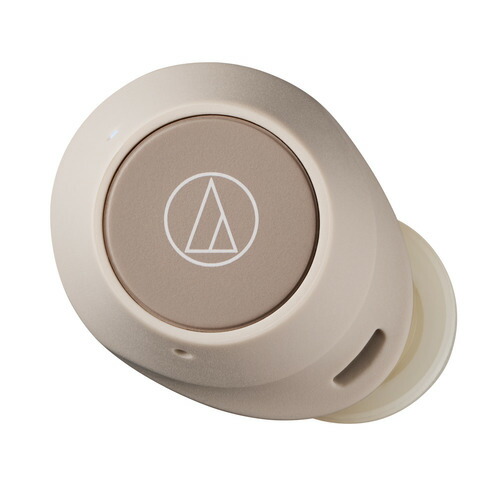オーディオテクニカ ATH-CKS30TW+ BG ワイヤレスイヤホン 働きかける引きはなす Bluetooth ノイズキャンセリング ベージュ