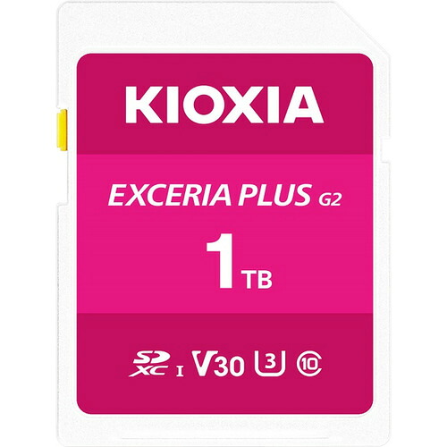 KIOXIA KSDH-B001T SDXC歌留多 EXCERIA PLUS G2 1肺結核 Class10 1肺結核 サクラ色