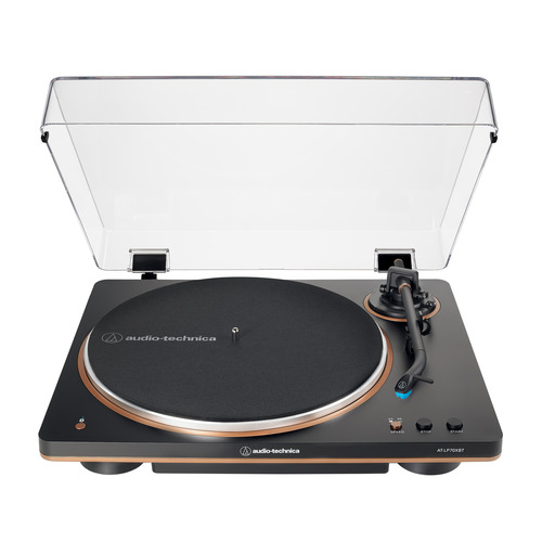 オーディオテクニカ AT-LP70XBT BZ ワイヤレスターンテーブル Bluetooth積み上げる 黒いこと／ブロンズ
