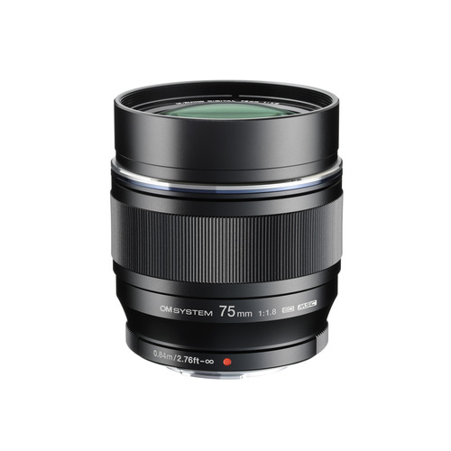 OMデジタルソリューションズ ED 75mm F1.8 BLK マイクロフォーサーズ ／単焦点レンズ