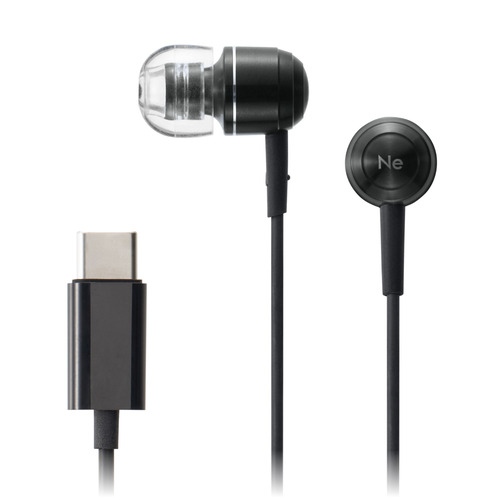 ラディウス HP-Q50CK ハイレゾ対応 インナーイヤー型イヤホン USB-Cコネクタ採用 (24bit／384kHz)