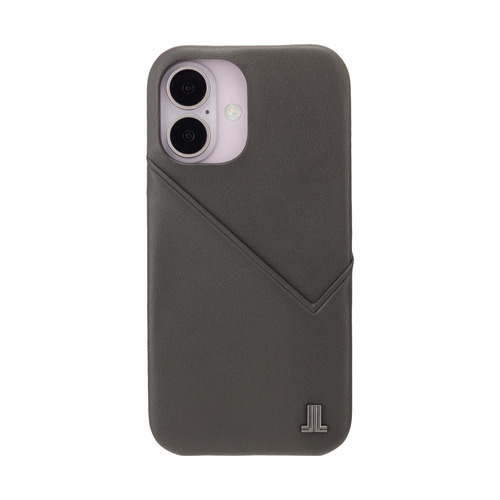 LANVIN COLLECTION LCGRYWPIP2461 Slim Wrap Case for iPhone16 Gray