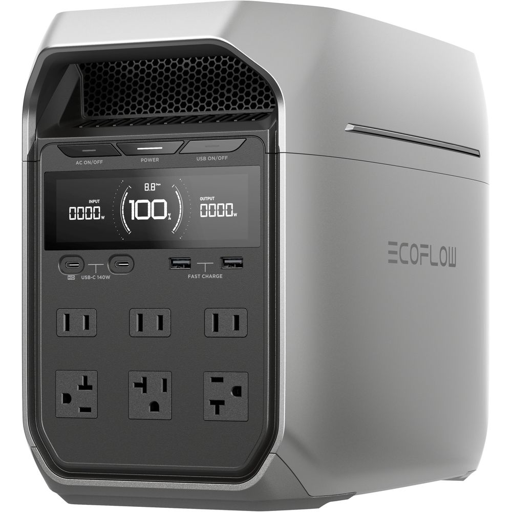 EcoFlow エコフロー DELTA 3 Plus 容量1024Wh 出力1500W EFDELTA3P-JP-CBOX ポータブル電源 82,280円