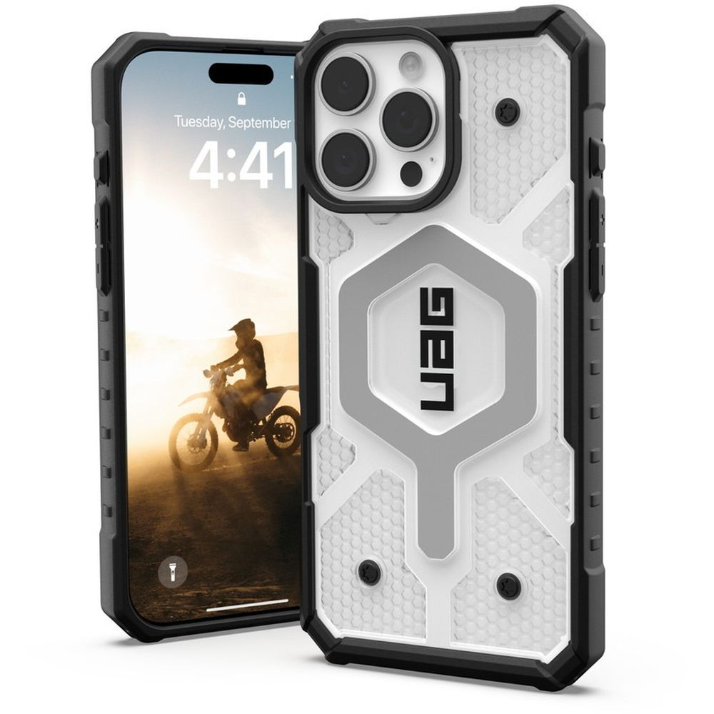 プリンストン iPhone 16 Pro Max用 MAGSAFE対応 PATHFINDER CLEAR アイス UAG-RIPH24LA-MS-IC