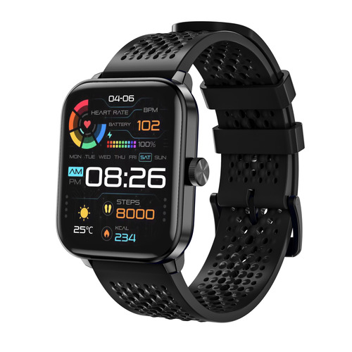 SMART R F19 BK スマートウォッチ 黒いこと